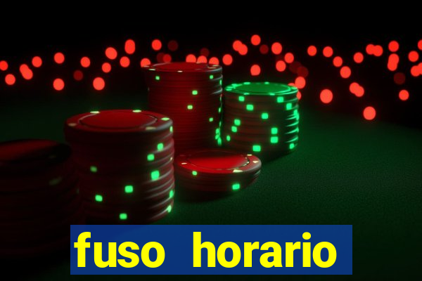 fuso horario barcelona x brasil